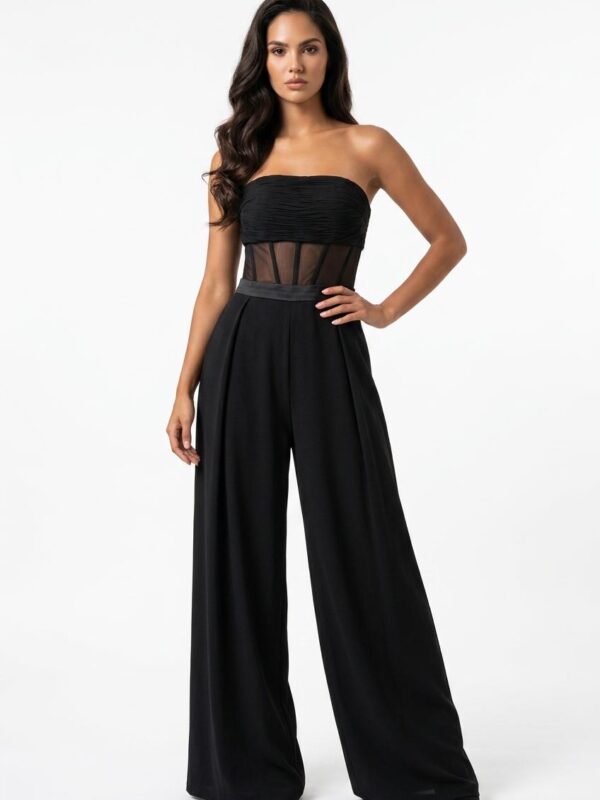 Noir Sculpt Jumpsuit