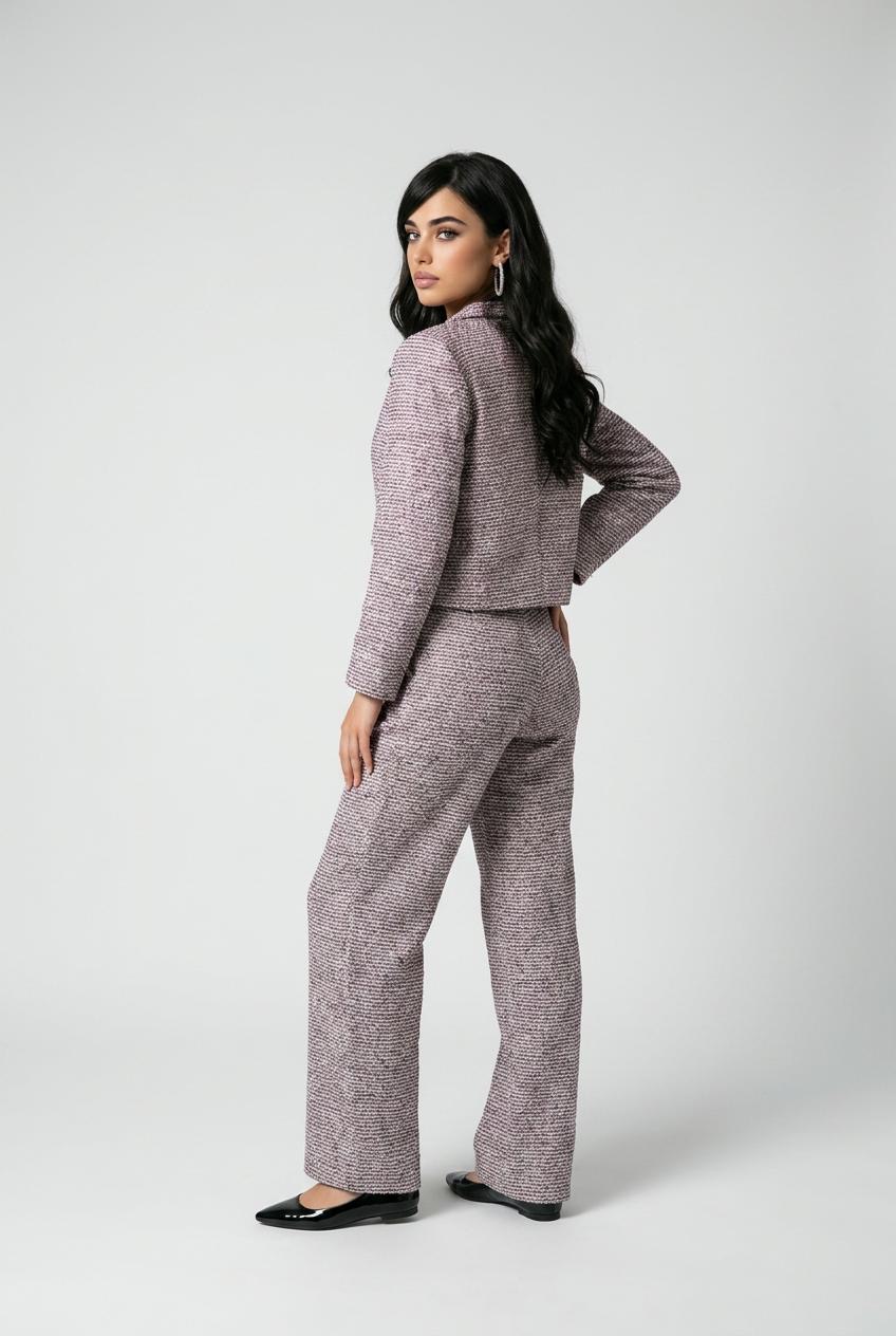 Luna Metallic Tweed Suit Set - Image 6