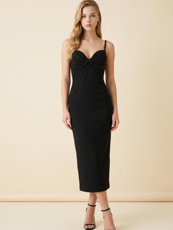 Noir Radiance Dress