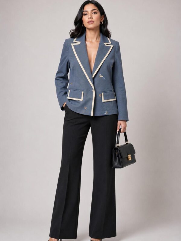 Bluebird Embroidered Blazer