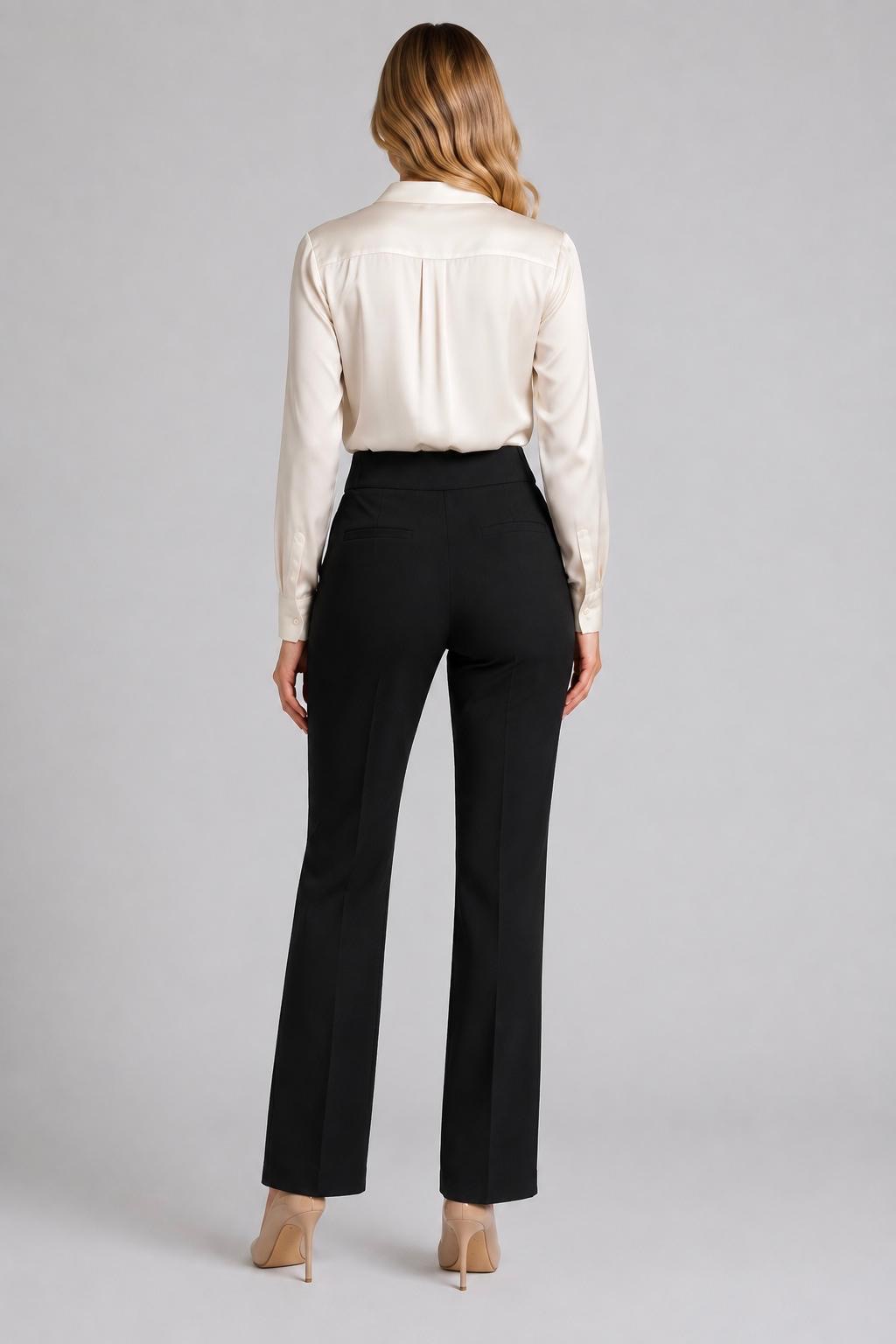 Classic Straight-Leg Dress Pants - Image 3